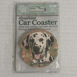 Dalmatian Absorbent Car Coaster
